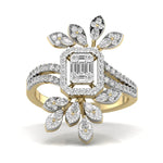 TRIO Cocktail Diamond Ring