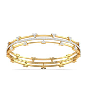 Triple Row Diamond Bracelet