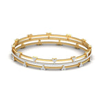 Triple Row Diamond Bracelet
