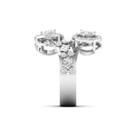 Serpenti Studded Diamond Ring