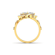 Serpenti Studded Diamond Ring