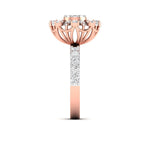 Unique Diamond Cluster Ring