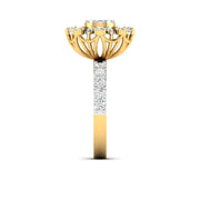 Unique Diamond Cluster Ring