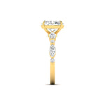 1.5 Carat Oval Solitaire Engagement Ring