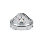 1.5 Carat Split Shank Halo Engagement Ring