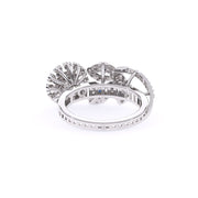 Antique Blue Stone Statement Diamond Ring