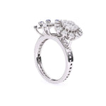 Antique Blue Stone Statement Diamond Ring