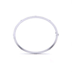Sparkling Diamond Accent Gold Bangle
