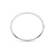 Sparkling Diamond Accent Gold Bangle