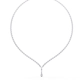Y-Necklace with Teardrop Accent