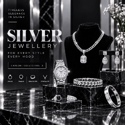 Silver jewellery